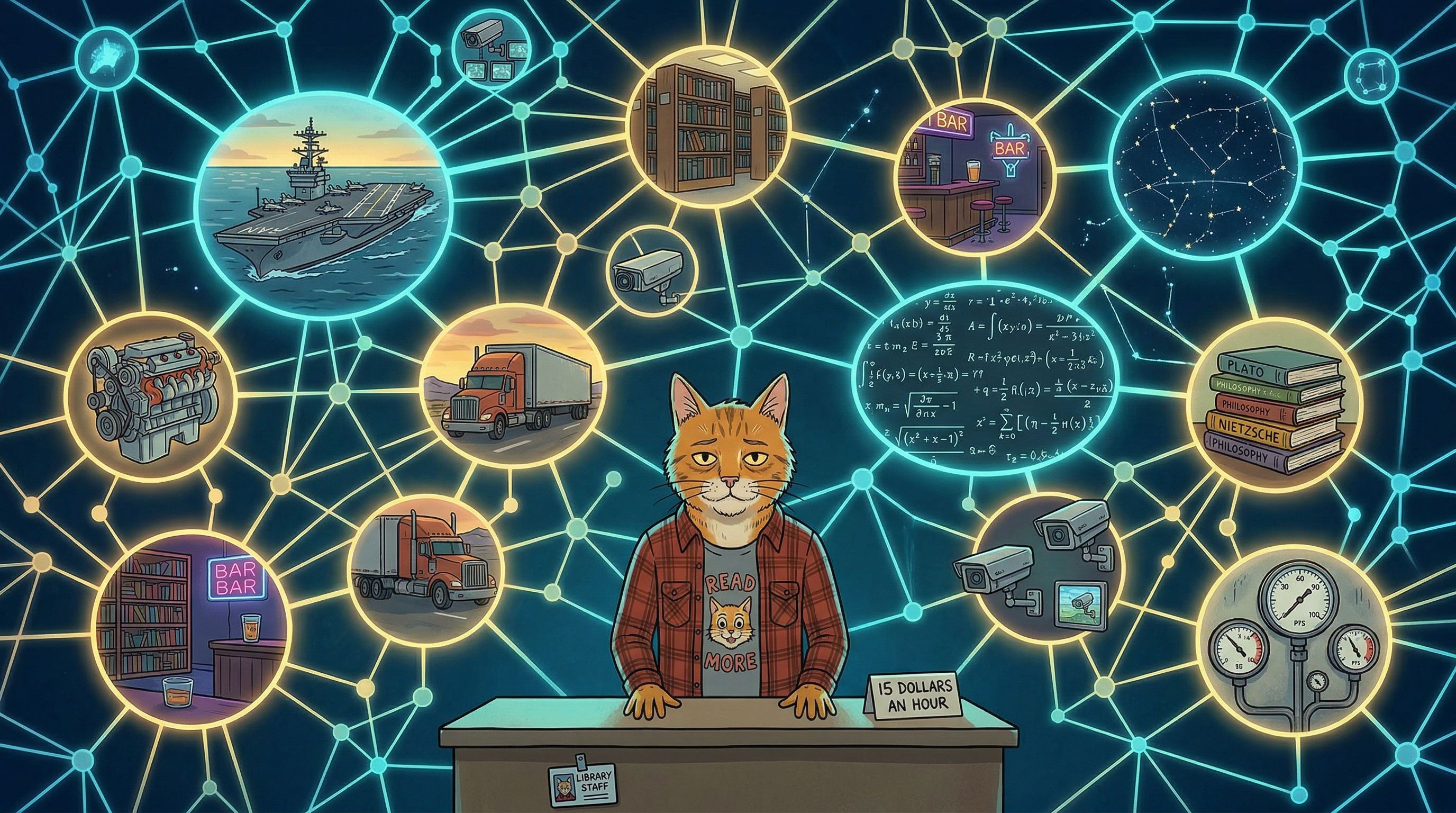 The foundation model — all experiences connected